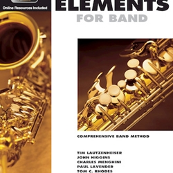Hal Leonard HL00862594 Essential Elements for Band - Book 2 with Online Resources - Eb Alto Saxophone